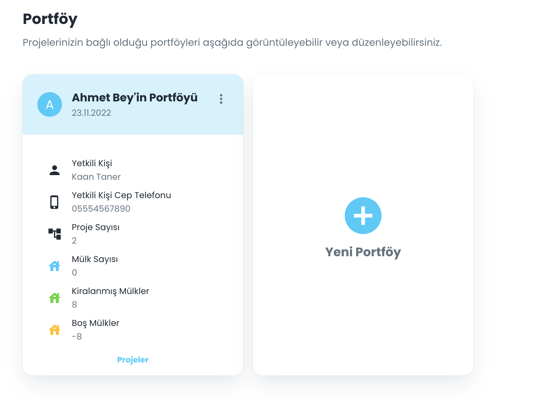 Mülk Portföyü Mülk Portföyü